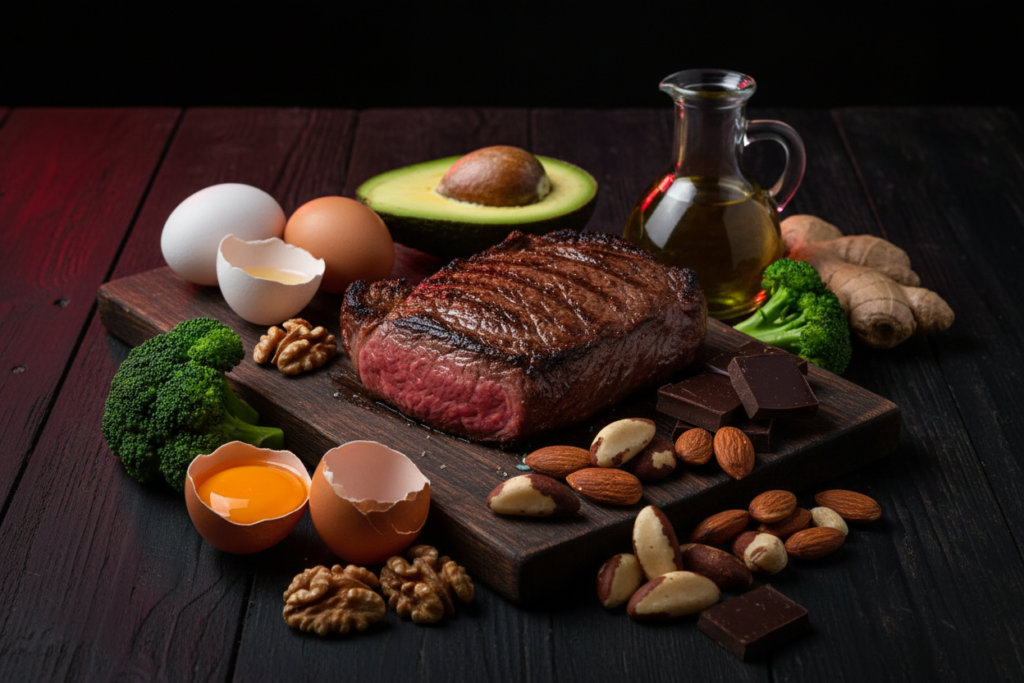 Alimentos que Aumentam a Testosterona